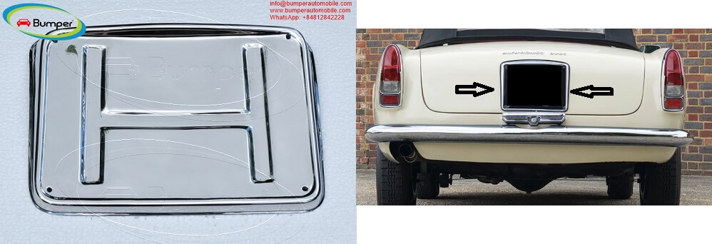 Number-plate-holder-for-Alfa-Romeo-2600-Touring-Spider
